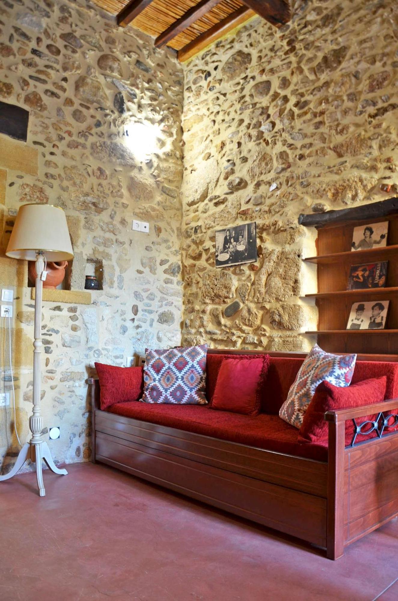 Kamara Stone House Villa Kíszamosz Kültér fotó