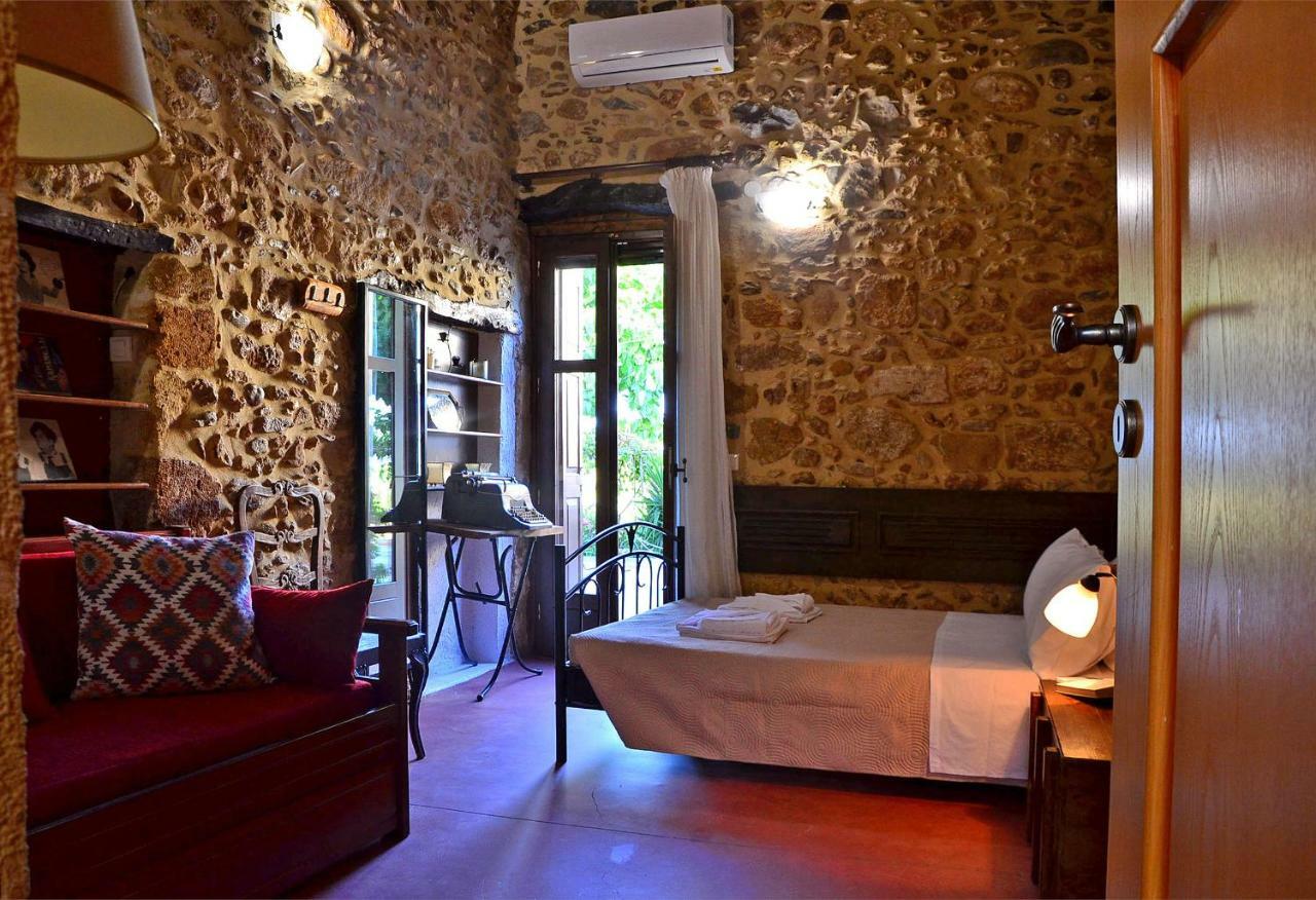 Kamara Stone House Villa Kíszamosz Kültér fotó